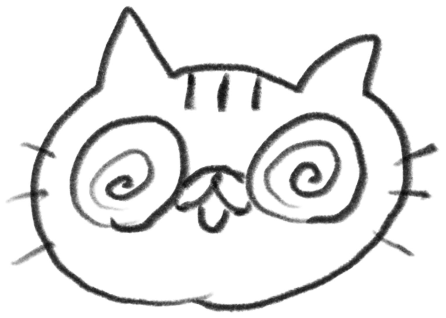 おやつBASEのキャラクター「おやつ」の手描きデザイン原本